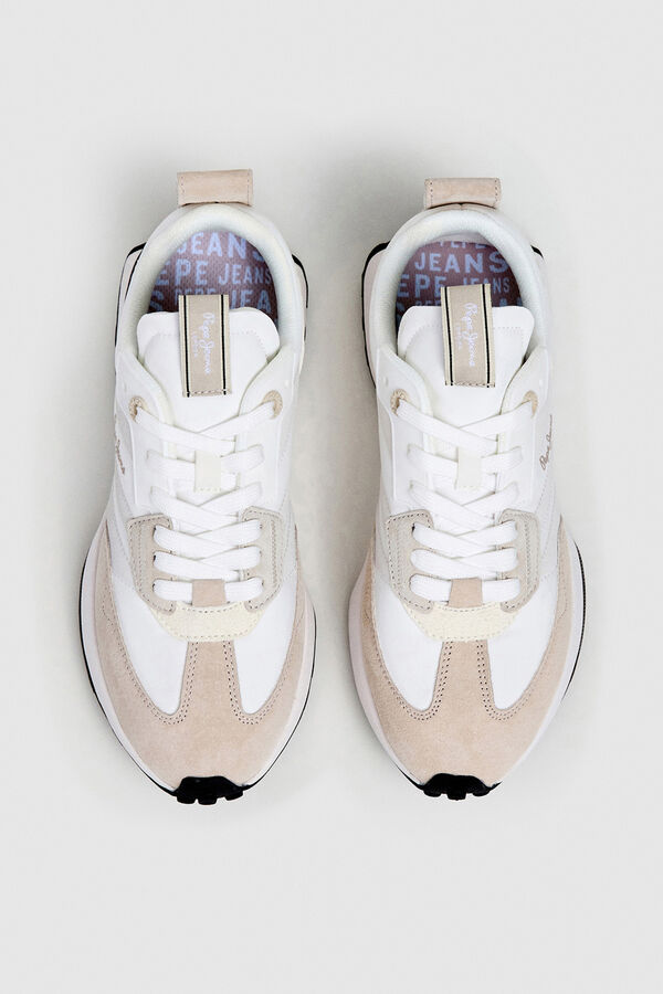 Pepe Jeans Combined trainers white