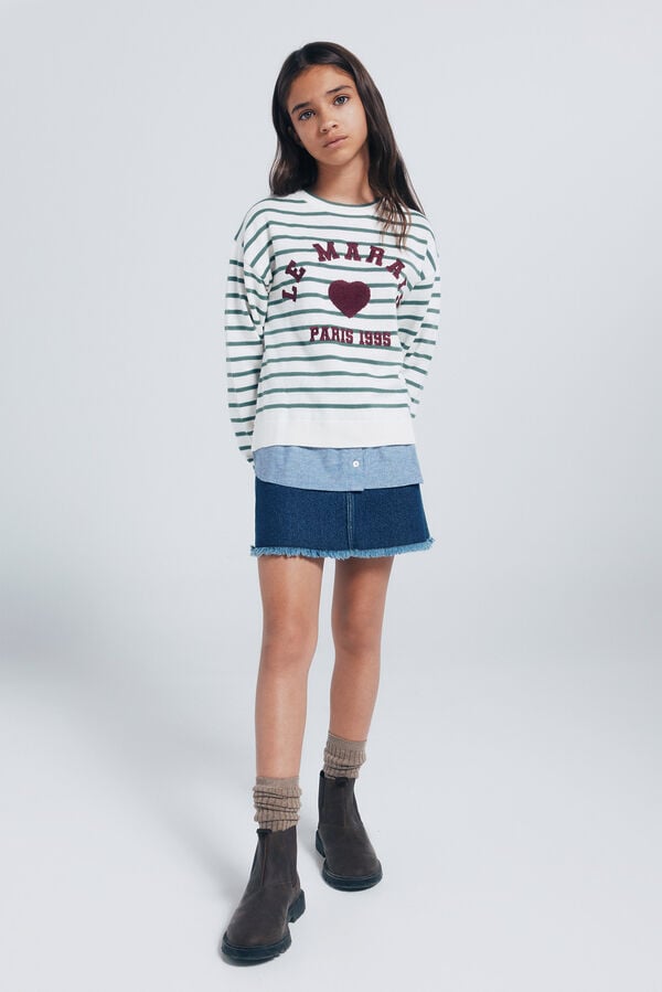 Springfield Kids Tricot Ml Marais menina verde