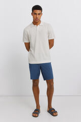 Springfield Bermudas estruturadas azul