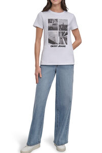 DKNY T-shirt com foto DKNY