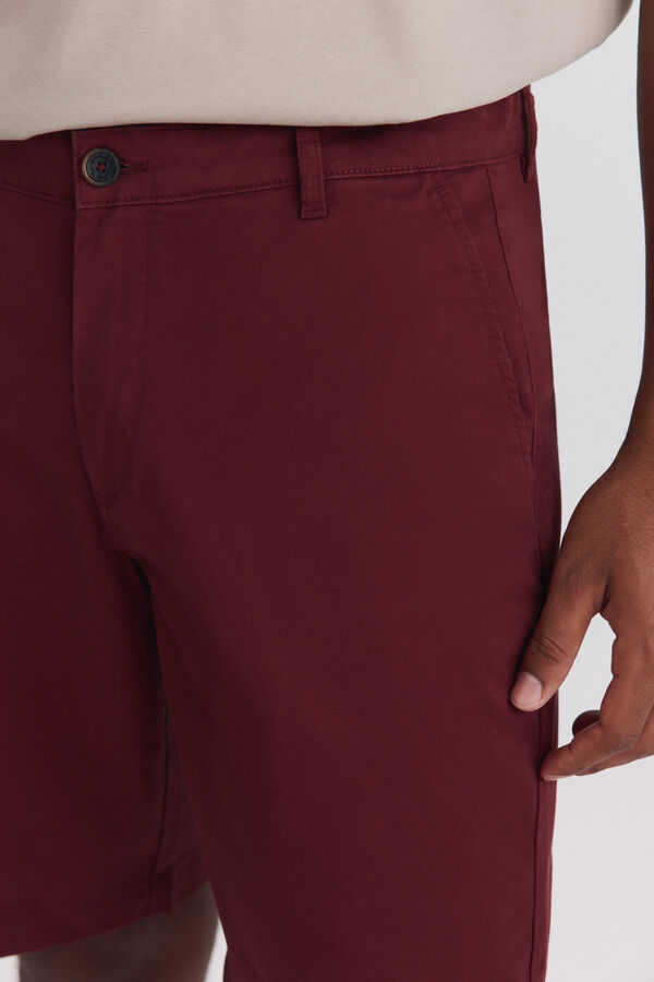 Springfield Bermuda comfort fit color vermelho