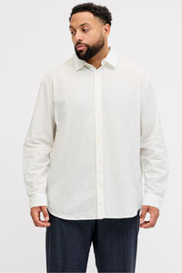 Jack & Jones PLUS Camisa manga larga con lino