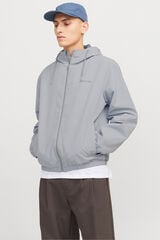 Jack & Jones Casaco de meia estação cinzento