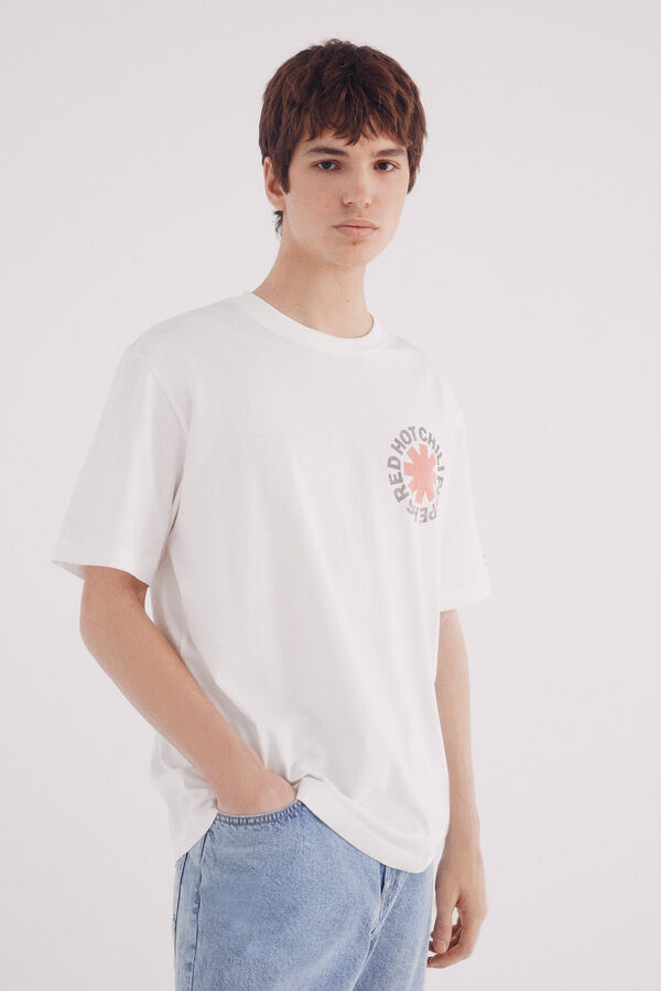 Springfield Red Hot Chili Peppers T-shirt beige