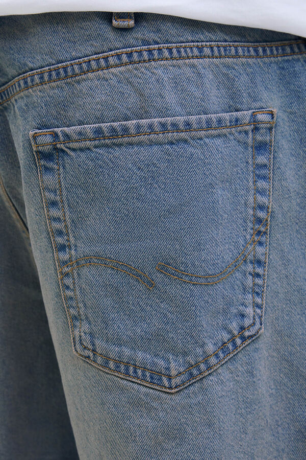 Jack & Jones PLUS Shorts denim PLUS com ajuste folgado azul