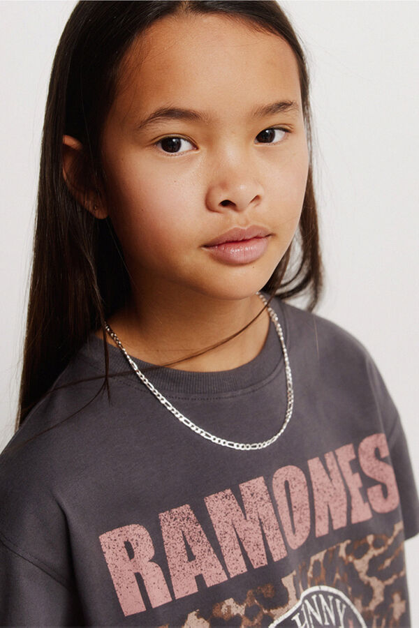 Springfield Kids T-shirt Ramones para menina cinzento