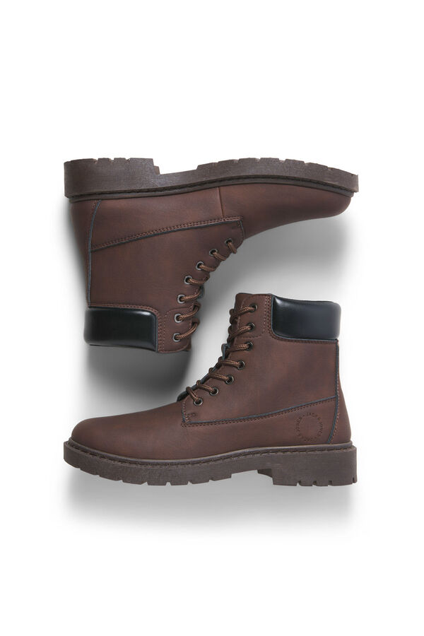 Jack & Jones Botas estilo montanha castanho