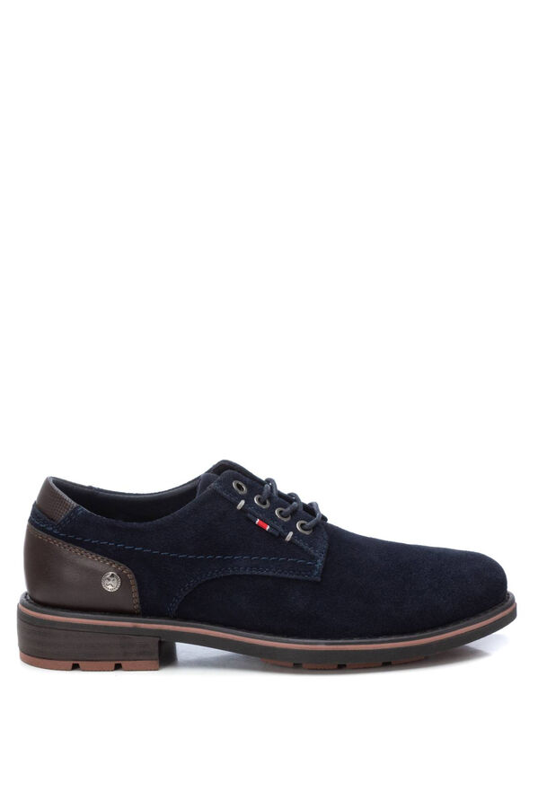 XTI Sapato de Croute masculino azul