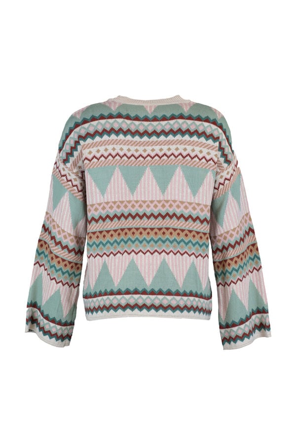 Trendyol Camisola b&aacute;sica de malha fina com gola redonda verde