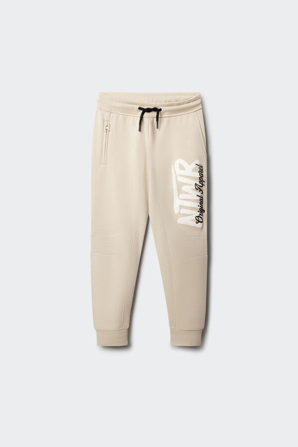 Springfield Kids Cal&ccedil;as jogger de crian&ccedil;a cru