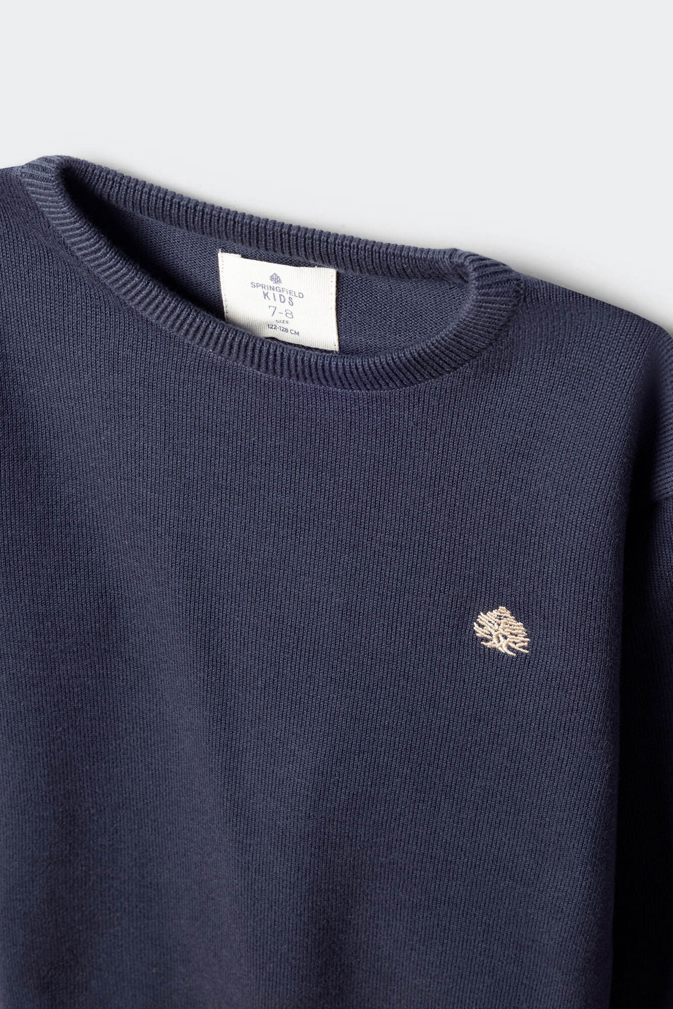 Springfield Kids Camisola b&aacute;sica com cotoveleiras para crian&ccedil;a