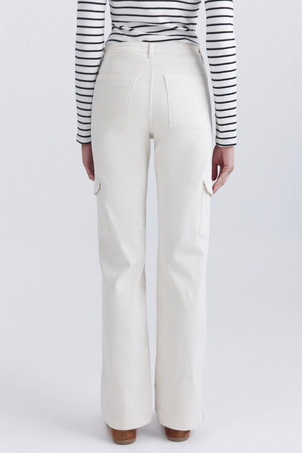 Springfield Jeans reto cargo azul