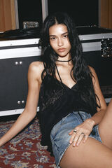 High Spirits Top Noir preto