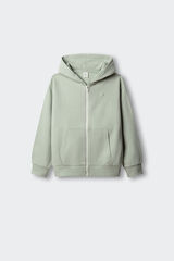 Springfield Kids Sweatshirt b&aacute;sica aberta menina verde