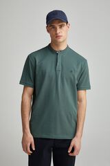Springfield Polo mao piqué regular fit verde