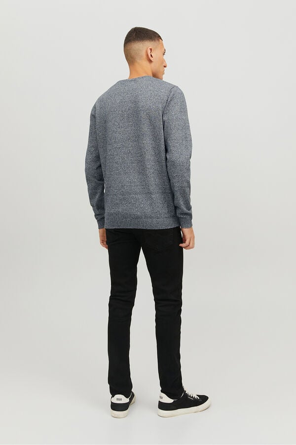 Jack & Jones Camisola de ajuste regular cinzento