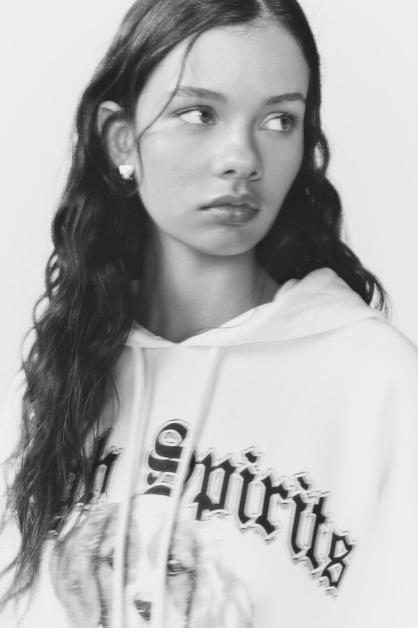 High Spirits Sweatshirt Barky bege