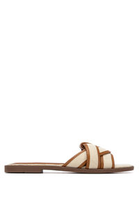 XTI Sand&aacute;lia de tiras entrela&ccedil;adas