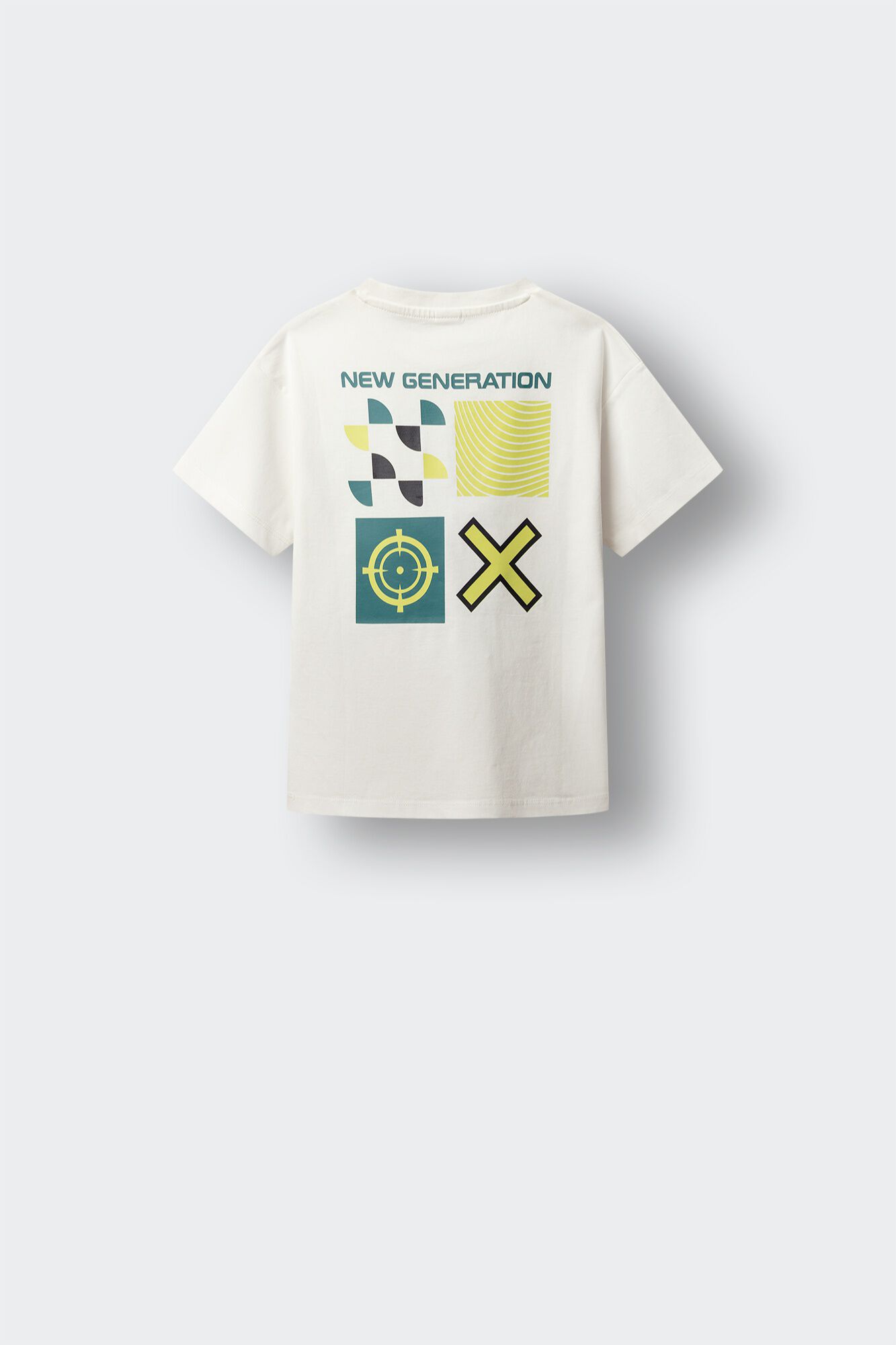 Springfield Kids T-shirt de manga curta mosaico crian&ccedil;a