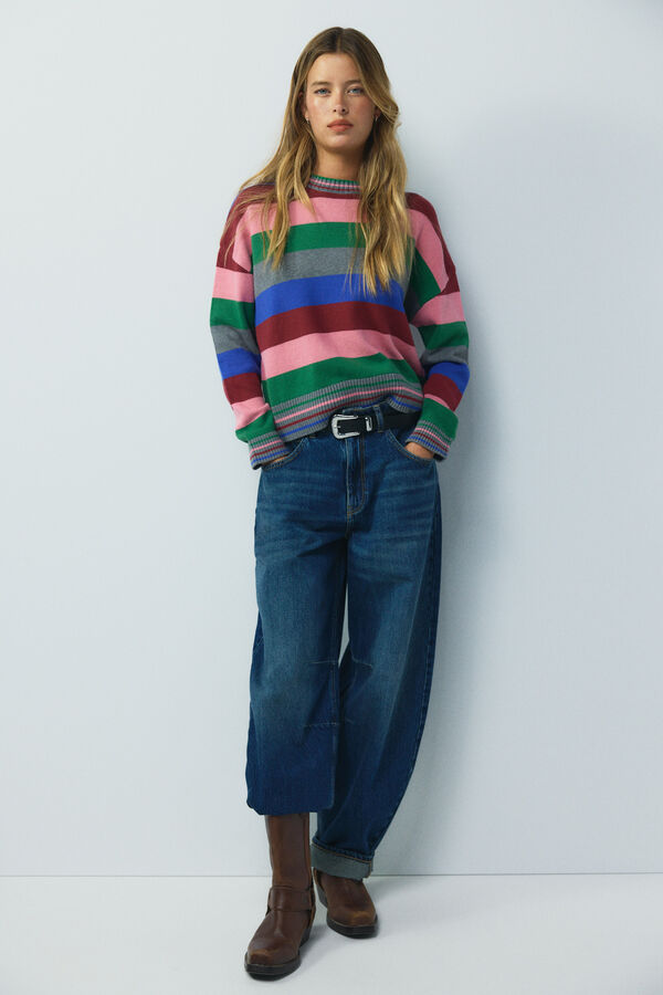 High Spirits Palette Sweater cinzento