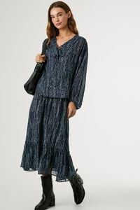 Pepe Jeans Saia longa com estampa floral