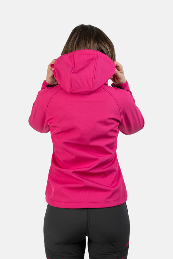 Izas Chaqueta Cortavientos Softshell Haiti fucsia