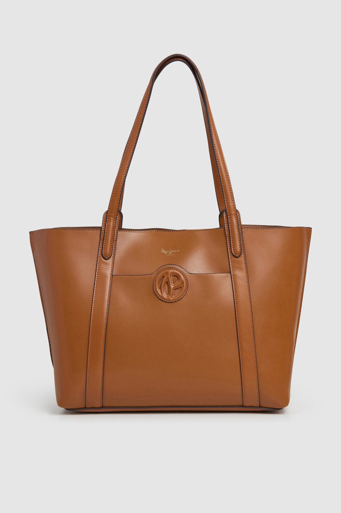 Pepe Jeans Mala tote bag efeito pele