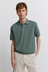 Springfield Polo em estrutura regular fit verde