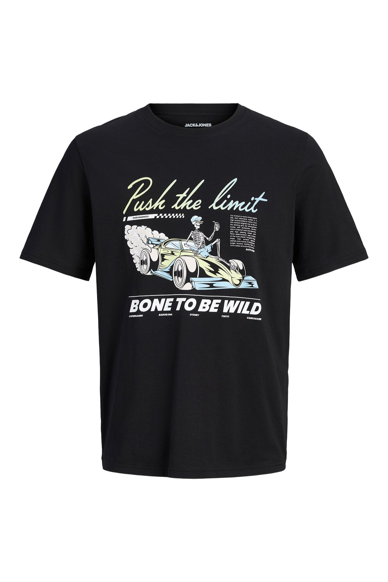Jack & Jones PLUS T-shirt de manga curta estampada