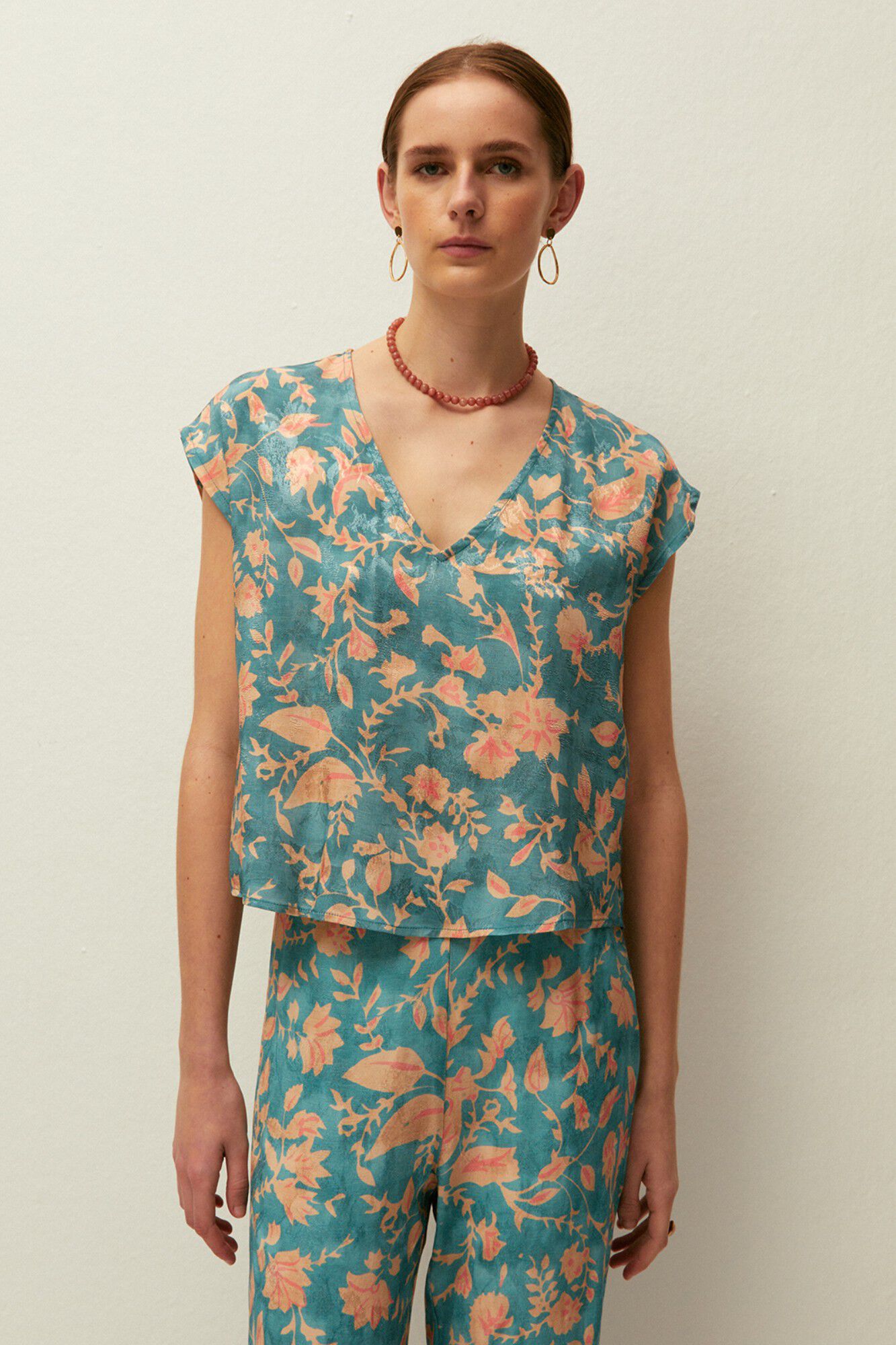 Systemaction Camisa manga corta estampada