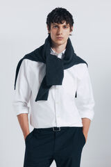 Springfield Camisa Oxford Leve branco