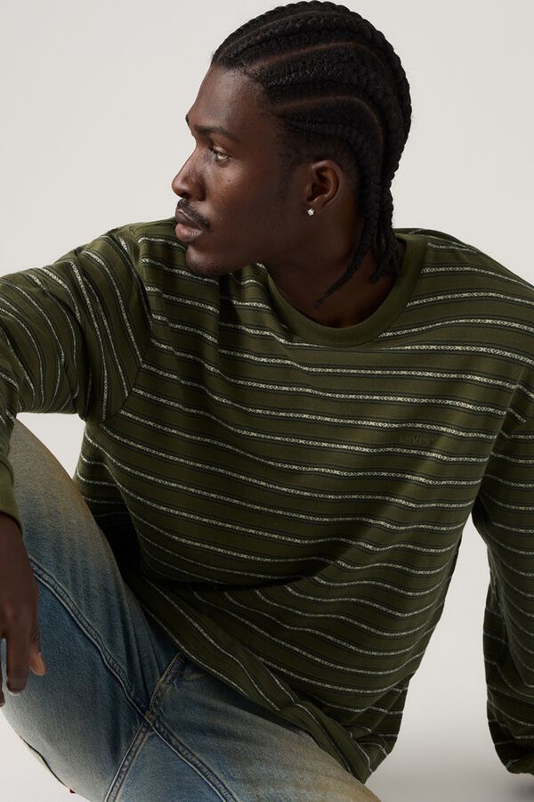 Levi's T-shirt de manga comprida branco