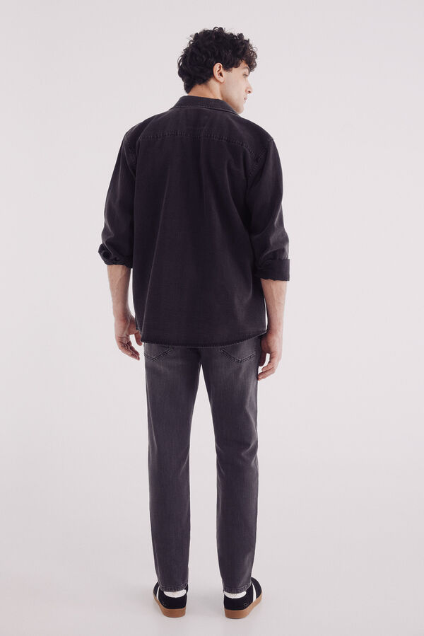 Springfield Jeans slim fit ultraleve cinzento