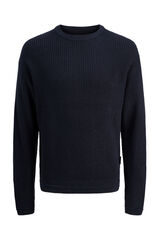 Jack & Jones Camisola básico de gola redonda azul