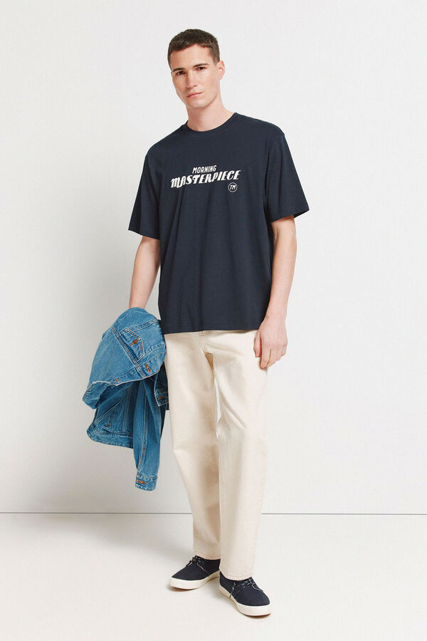 Springfield T-shirt obra-prima azul