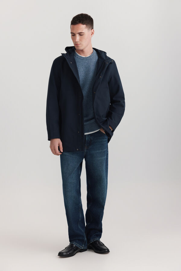 Springfield Parka t&eacute;cnica softshell azul