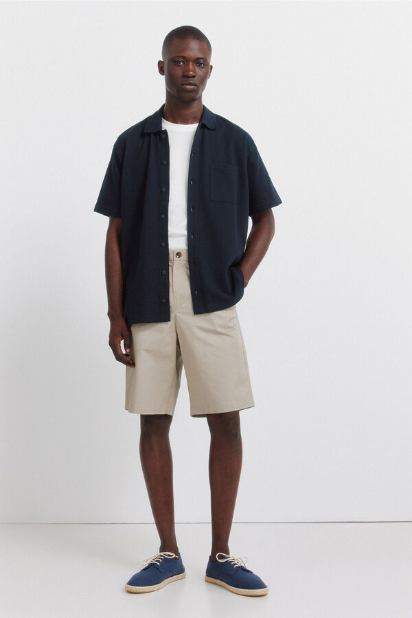 Springfield Polo camiseiro bolso regular fit azul