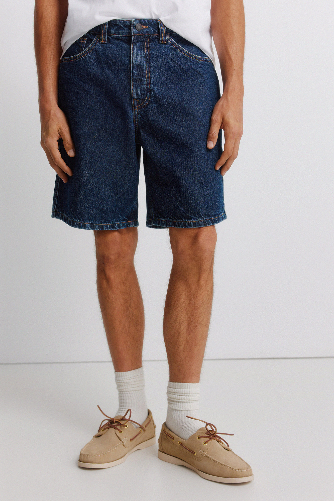 Springfield Bermudas jeans straight fit