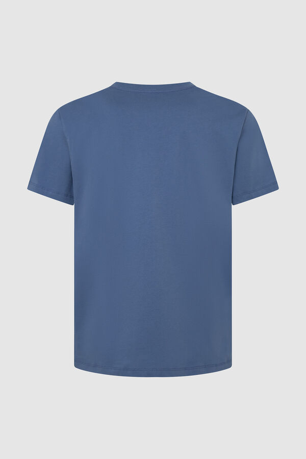 Springfield T-shirt de manga curta azul