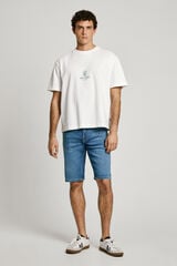 Pepe Jeans Bermuda Gymdigo Five Pockets Short azul