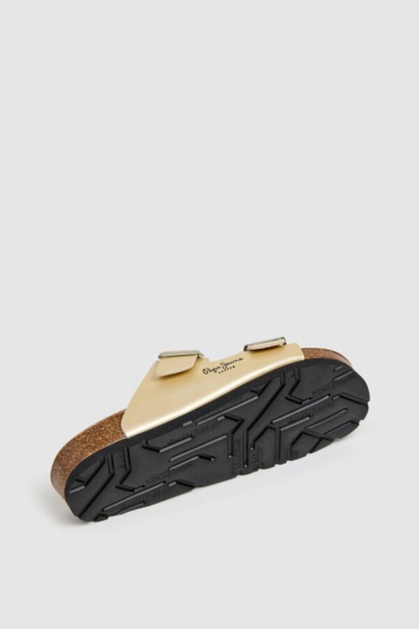 Pepe Jeans Sand&aacute;lias anat&oacute;micas com fivelas estampado