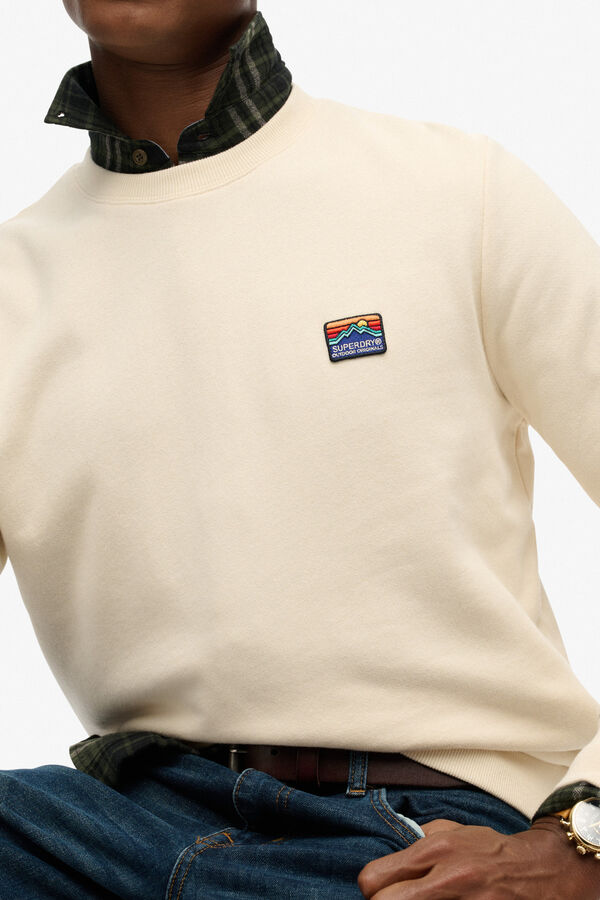 Superdry Sweatshirt Great Outdoors Emb RLXD  bege