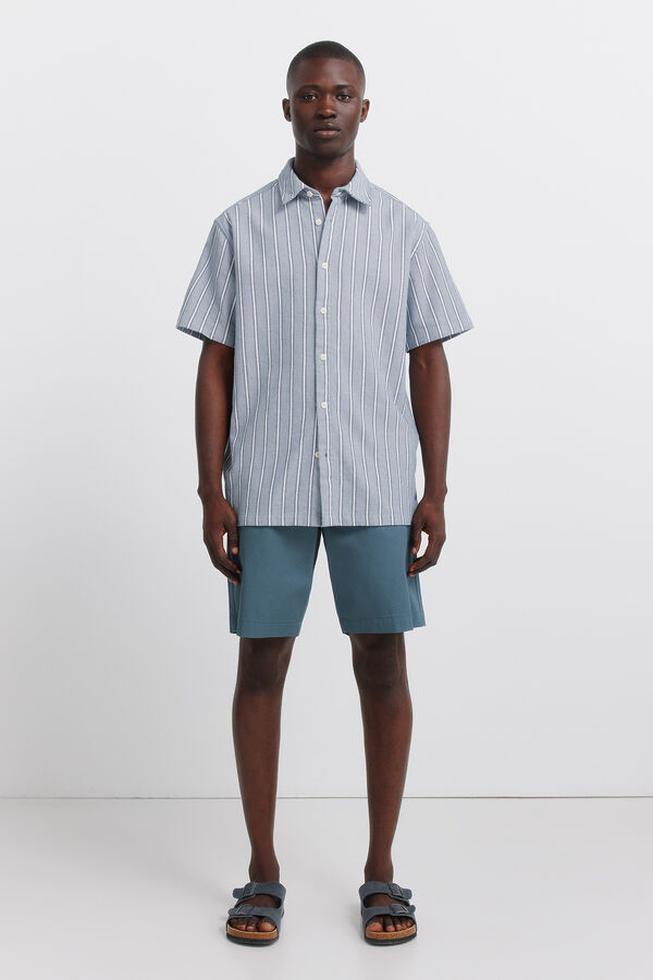 Springfield Bermuda comfort fit color azul