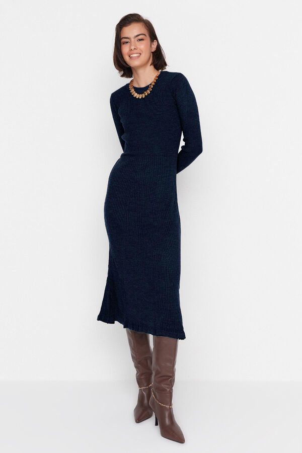 Trendyol Vestido midi azul