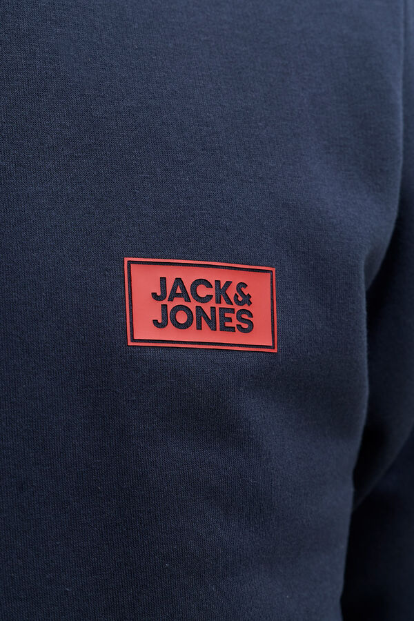 Jack & Jones PLUS Sweatshirt de gola redonda azul