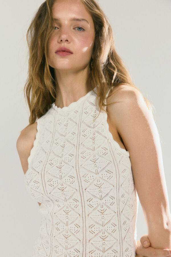 High Spirits Vestido Tulip Caqui escuro