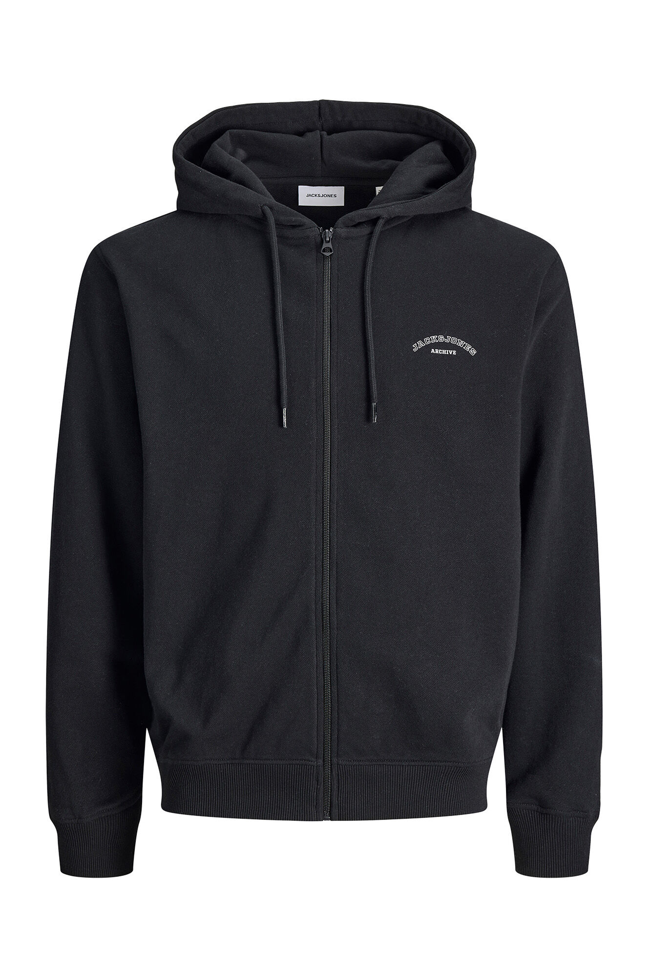 Jack & Jones Sweatshirt com fecho-&eacute;clair, estilo descontra&iacute;do
