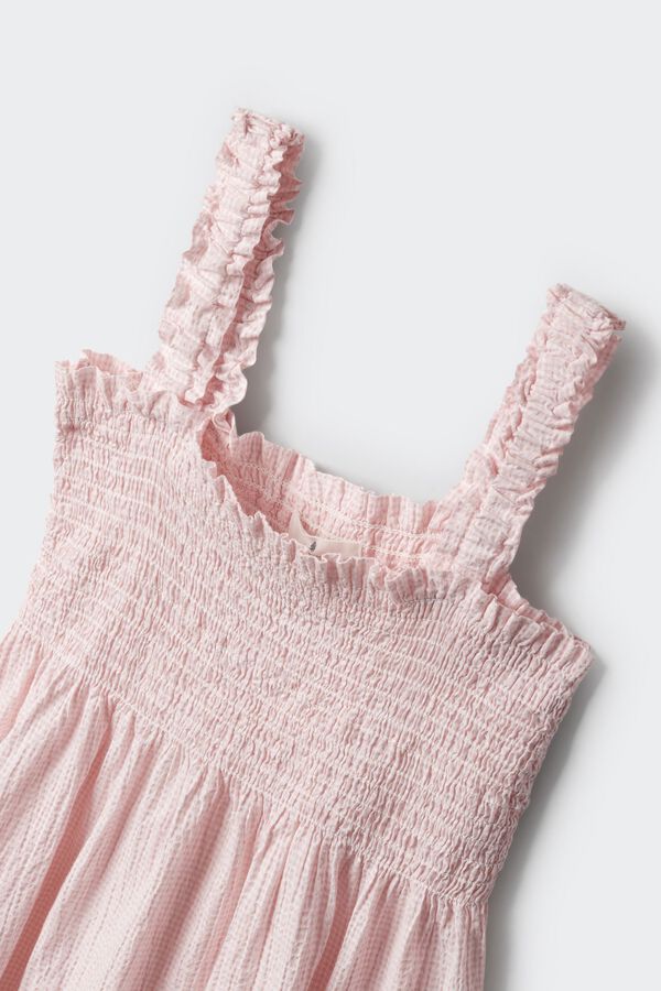 Springfield Kids Vestido vichy ni&ntilde;a rosa