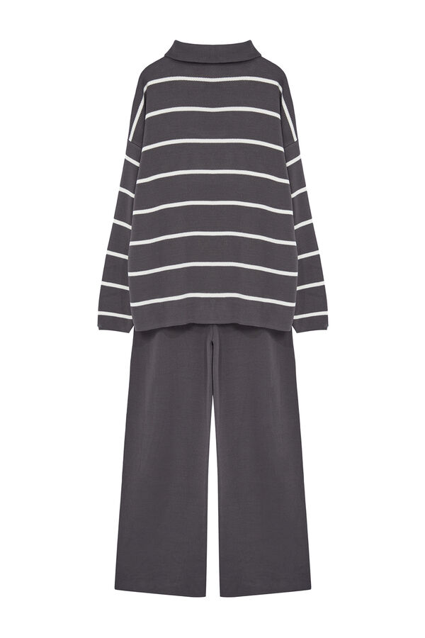 Trendyol Conjunto de camisola e cal&ccedil;a cinzento