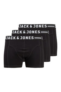 Jack & Jones PLUS Pack de 3 boxers lisos de algodão